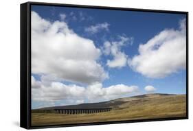 Ribblehead Viaduct, Ingleton, Yorkshire Dales National Park, Yorkshire, England, United Kingdom, Eu-Ann and Steve Toon-Framed Stretched Canvas