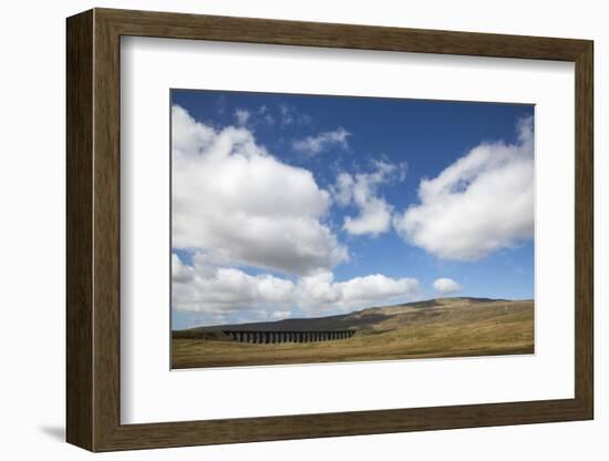 Ribblehead Viaduct, Ingleton, Yorkshire Dales National Park, Yorkshire, England, United Kingdom, Eu-Ann and Steve Toon-Framed Photographic Print