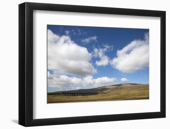 Ribblehead Viaduct, Ingleton, Yorkshire Dales National Park, Yorkshire, England, United Kingdom, Eu-Ann and Steve Toon-Framed Photographic Print