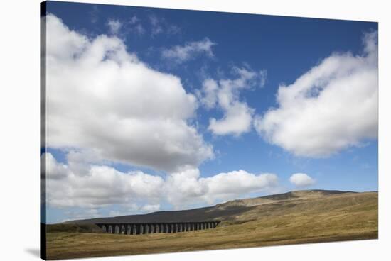 Ribblehead Viaduct, Ingleton, Yorkshire Dales National Park, Yorkshire, England, United Kingdom, Eu-Ann and Steve Toon-Stretched Canvas
