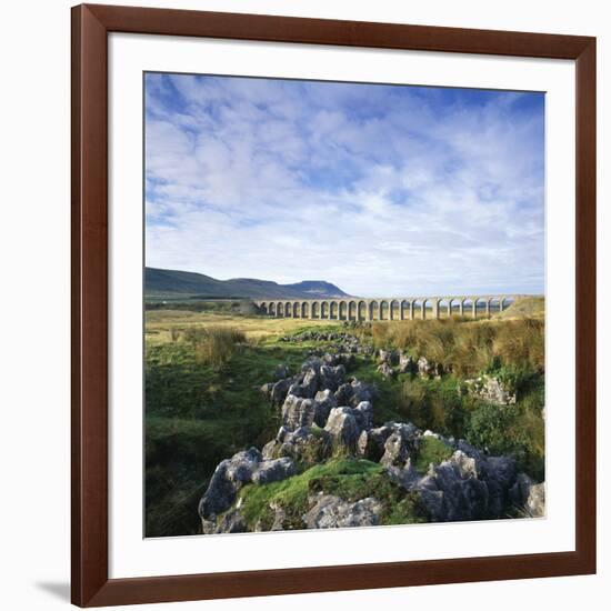 Ribblehead Viaduct Yorkshire, England.-Joe Cornish-Framed Photo