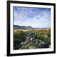 Ribblehead Viaduct Yorkshire, England.-Joe Cornish-Framed Photo