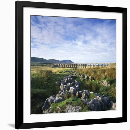 Ribblehead Viaduct Yorkshire, England.-Joe Cornish-Framed Photo