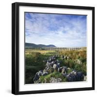 Ribblehead Viaduct Yorkshire, England.-Joe Cornish-Framed Photo