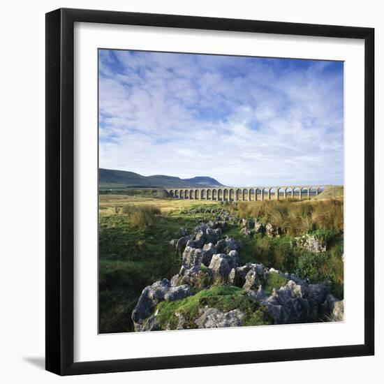 Ribblehead Viaduct Yorkshire, England.-Joe Cornish-Framed Photo