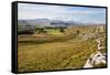 Ribblesdale and Ingleborough from Above Langcliffe Near Settle, Yorkshire, England-Mark Sunderland-Framed Stretched Canvas