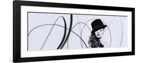 Ribbon Girl-Kevin Calaguiro-Framed Premium Giclee Print