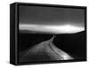 Ribbon of Road Leading Toward the Sunset-Peter Stackpole-Framed Stretched Canvas