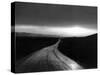 Ribbon of Road Leading Toward the Sunset-Peter Stackpole-Stretched Canvas