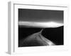 Ribbon of Road Leading Toward the Sunset-Peter Stackpole-Framed Photographic Print