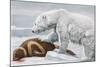 Ribbon Seal, Victim to a Polar Bear-Louis Agassiz Fuertes-Mounted Giclee Print