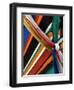 Ribbons Tied to Boat Prow for Good Luck-Jeremy Horner-Framed Photographic Print