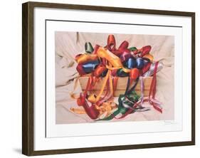 Ribbons-Harvey Edwards-Framed Collectable Print