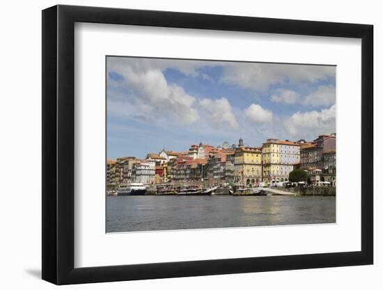 Riberia District from the Duoro River-Hal Beral-Framed Photographic Print