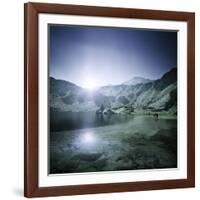 Ribno Banderishko Lake in Pirin National Park, Bansko, Bulgaria-null-Framed Photographic Print