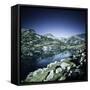 Ribno Banderishko Lake in Pirin National Park, Bansko, Bulgaria-null-Framed Stretched Canvas