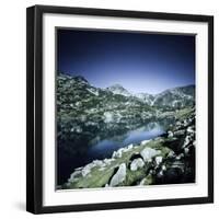 Ribno Banderishko Lake in Pirin National Park, Bansko, Bulgaria-null-Framed Photographic Print