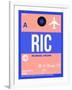 RIC Richmond Luggage Tag II-NaxArt-Framed Art Print