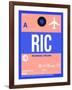 RIC Richmond Luggage Tag II-NaxArt-Framed Art Print