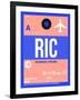 RIC Richmond Luggage Tag II-NaxArt-Framed Art Print