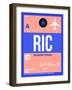 RIC Richmond Luggage Tag II-NaxArt-Framed Art Print