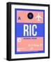 RIC Richmond Luggage Tag II-NaxArt-Framed Art Print