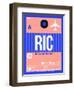 RIC Richmond Luggage Tag II-NaxArt-Framed Art Print