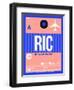 RIC Richmond Luggage Tag II-NaxArt-Framed Art Print