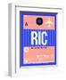 RIC Richmond Luggage Tag II-NaxArt-Framed Art Print