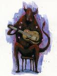 The Devil Plays The Blues-Ric Stultz-Giclee Print