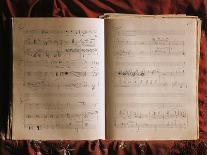 Autograph Music Score of Conchita-Riccardo Zandonai-Giclee Print