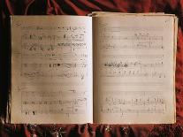 Autograph Music Score of Conchita-Riccardo Zandonai-Framed Giclee Print