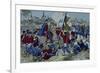 Ricciotti Garibaldi Brings the Flag of the 61 Regiment of Pomeranian-null-Framed Giclee Print