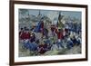 Ricciotti Garibaldi Brings the Flag of the 61 Regiment of Pomeranian-null-Framed Giclee Print