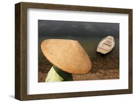 Rice and Crab Farmer Pi-David Gray-Framed Photographic Print