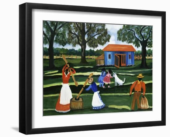 Rice Beater-Anna Belle Lee Washington-Framed Giclee Print