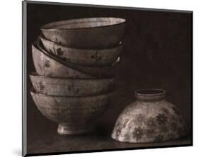 Rice Bowls-Heather Jacks-Mounted Giclee Print