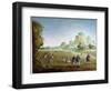 Rice Cultivation in China, Transplanting Plants-null-Framed Giclee Print