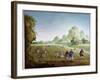 Rice Cultivation in China, Transplanting Plants-null-Framed Giclee Print