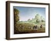 Rice Cultivation in China, Transplanting Plants-null-Framed Giclee Print