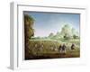 Rice Cultivation in China, Transplanting Plants-null-Framed Giclee Print