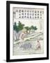 Rice Cultivation in China-null-Framed Giclee Print