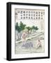 Rice Cultivation in China-null-Framed Giclee Print