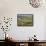 Rice Harvest with Mini-Combine-Harvester, Furano Valley, Central Hokkaido, Japan, Asia-Tony Waltham-Framed Stretched Canvas displayed on a wall