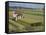 Rice Harvest with Mini-Combine-Harvester, Furano Valley, Central Hokkaido, Japan, Asia-Tony Waltham-Framed Stretched Canvas