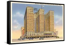 Rice Hotel, Houston, Texas-null-Framed Stretched Canvas