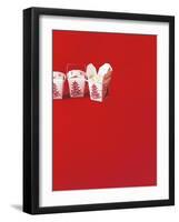 Rice in Take-Away Containers - Conde Nast Collection-null-Framed Photographic Print
