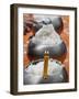 Rice Offering at the Vincennes Buddhist Pagoda, Paris, France, Europe-Godong-Framed Photographic Print