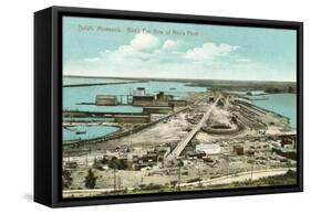 Rice's Point, Duluth, Minnesota-null-Framed Stretched Canvas