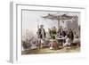 Rice Sellers-Thomas Allom-Framed Art Print